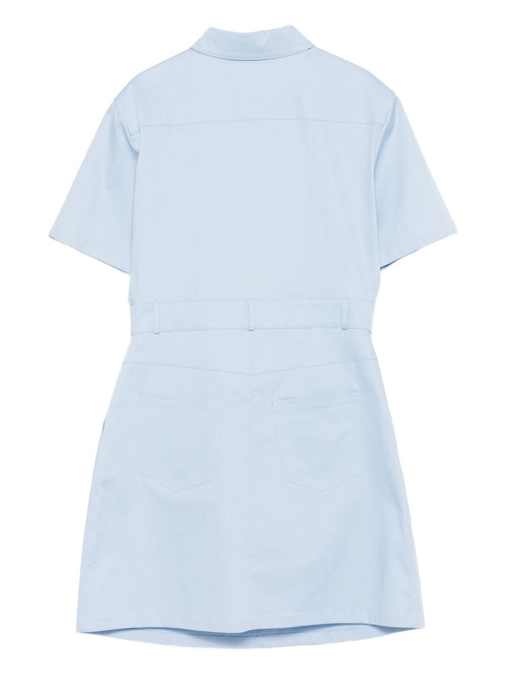 Abito blu chiaro per bambina JFB802ADEH F1PBD Fendi Kids 