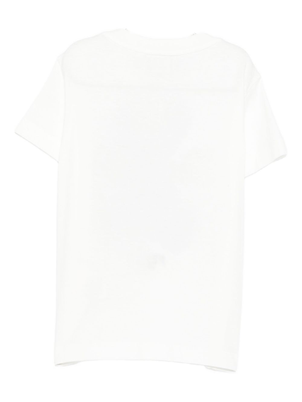 T-shirt bianco per bambino JMI4887AJ F0TU9 Fendi Kids 