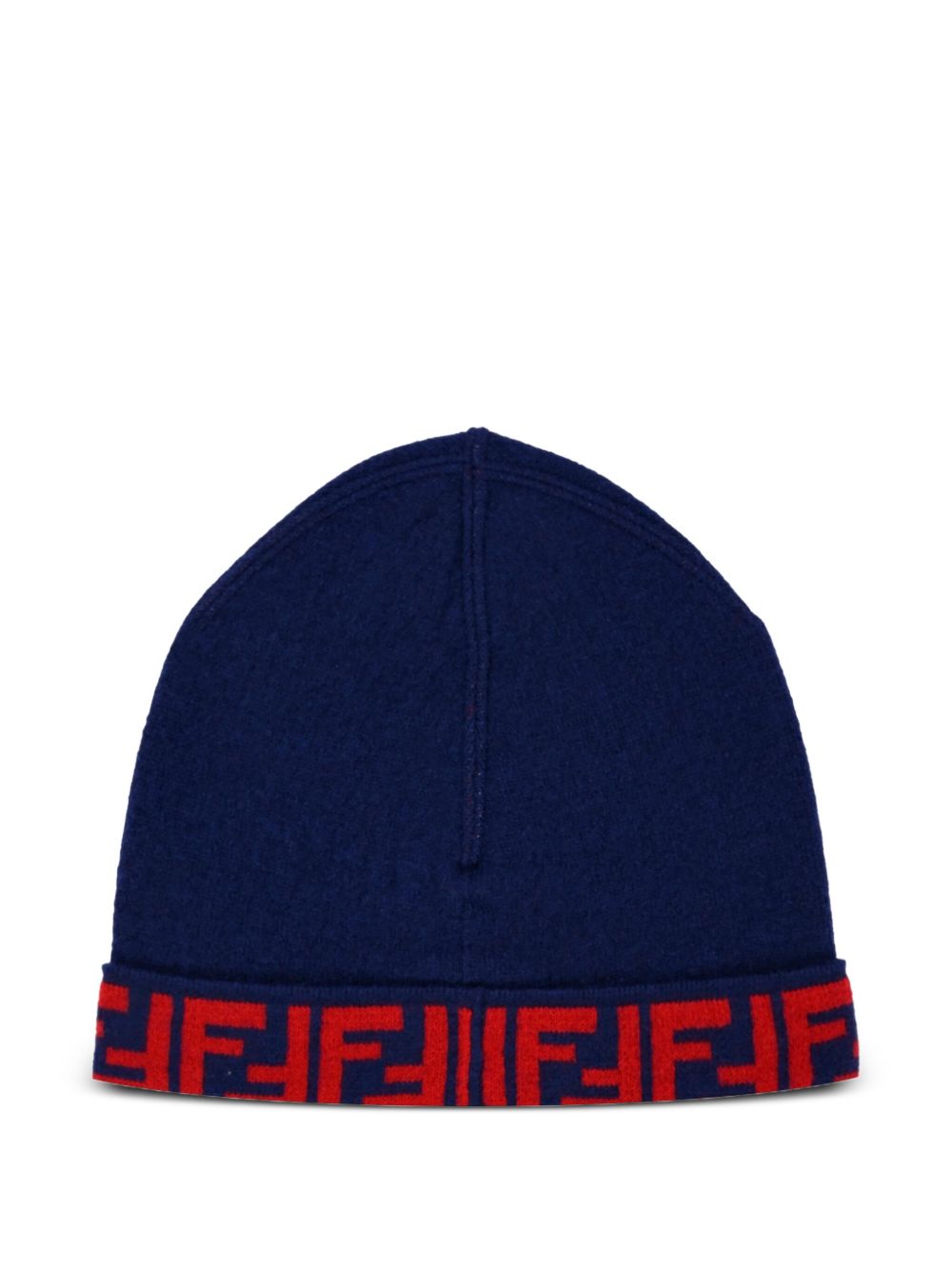 Cappello blu scuro/rosso per bambino JUP063AO29 F08B9 Fendi Kids 