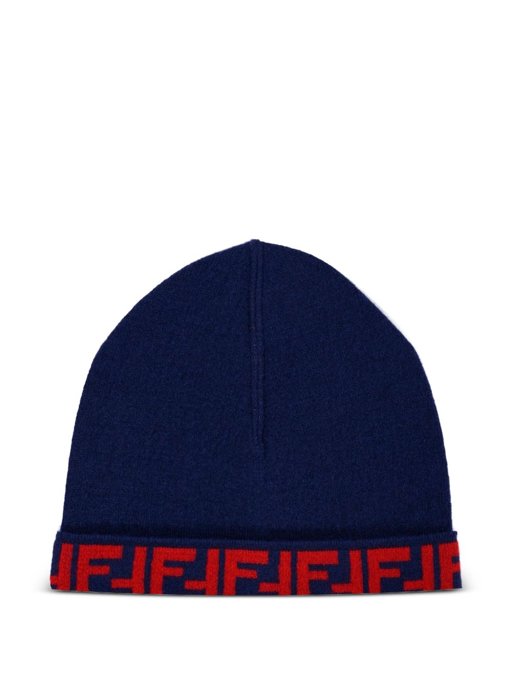 Cappello blu scuro/rosso per bambino JUP063AO29 F08B9 Fendi Kids 