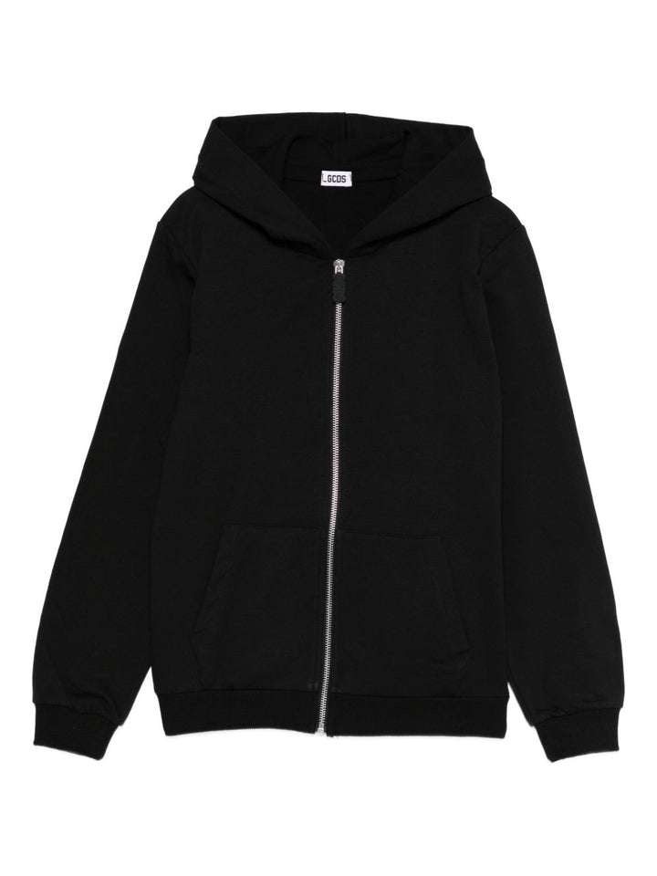 Felpa nera per bambino B2JM1925BA5 99 Gcds Kids 