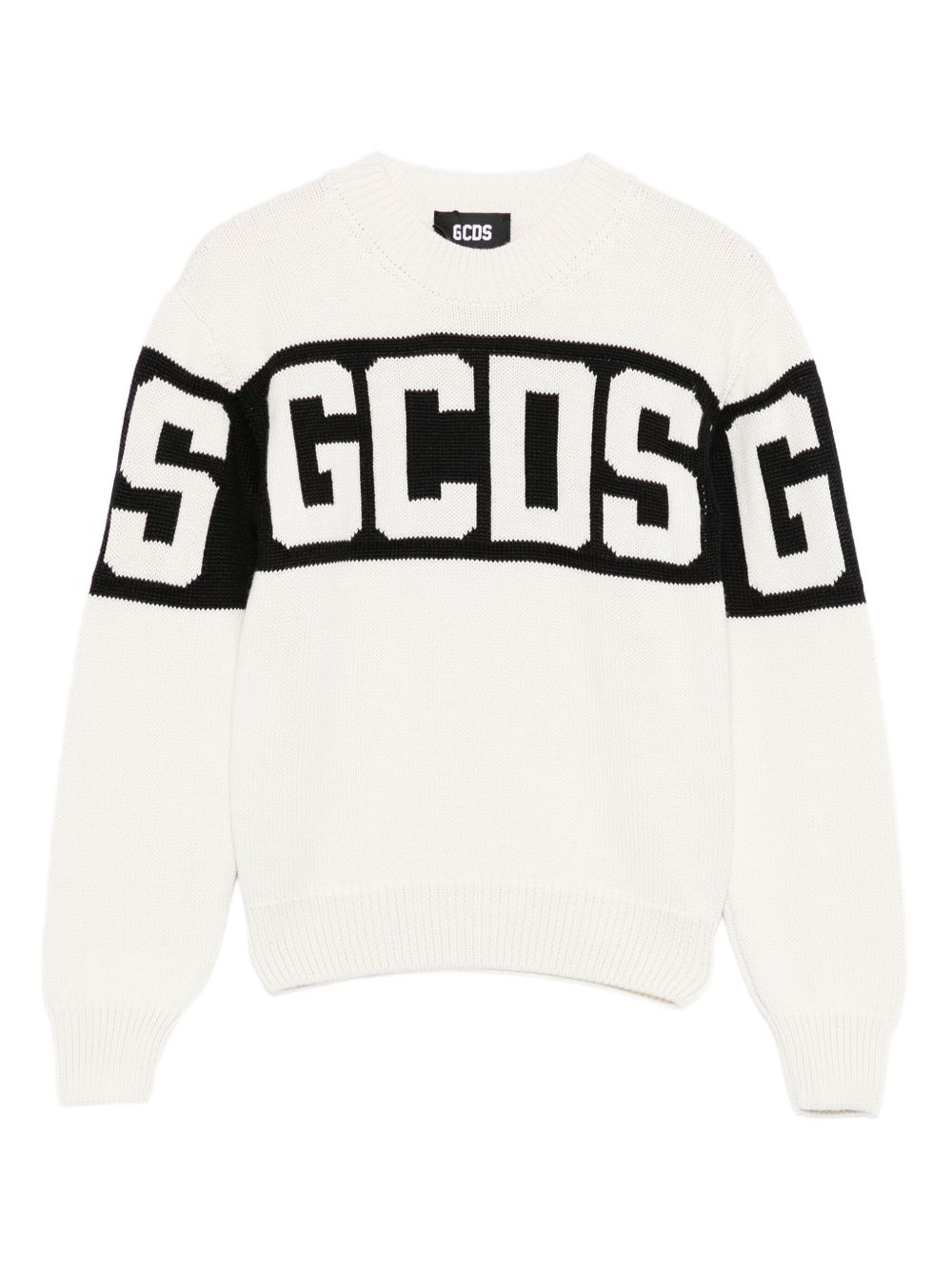 Maglione bianco per bambino B2JU1526BA7 15 Gcds Kids 