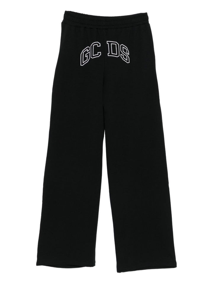Pantalone nero per bambina B2JW3024BA5 99 Gcds Kids 