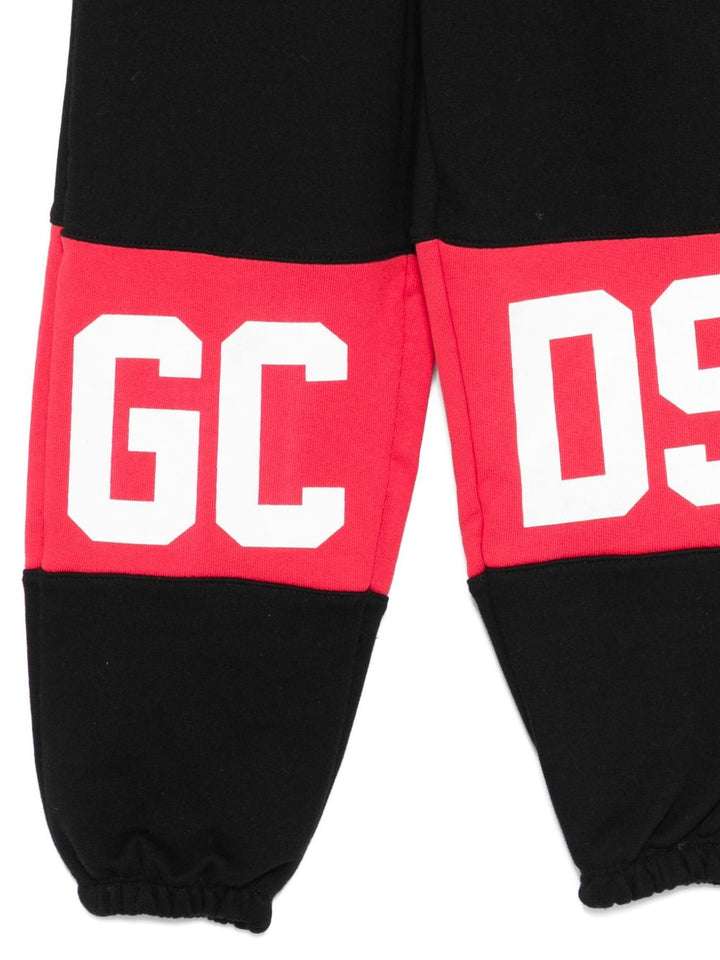 Pantalone nero per bambino B2KU3017BA2 99 Gcds Kids 
