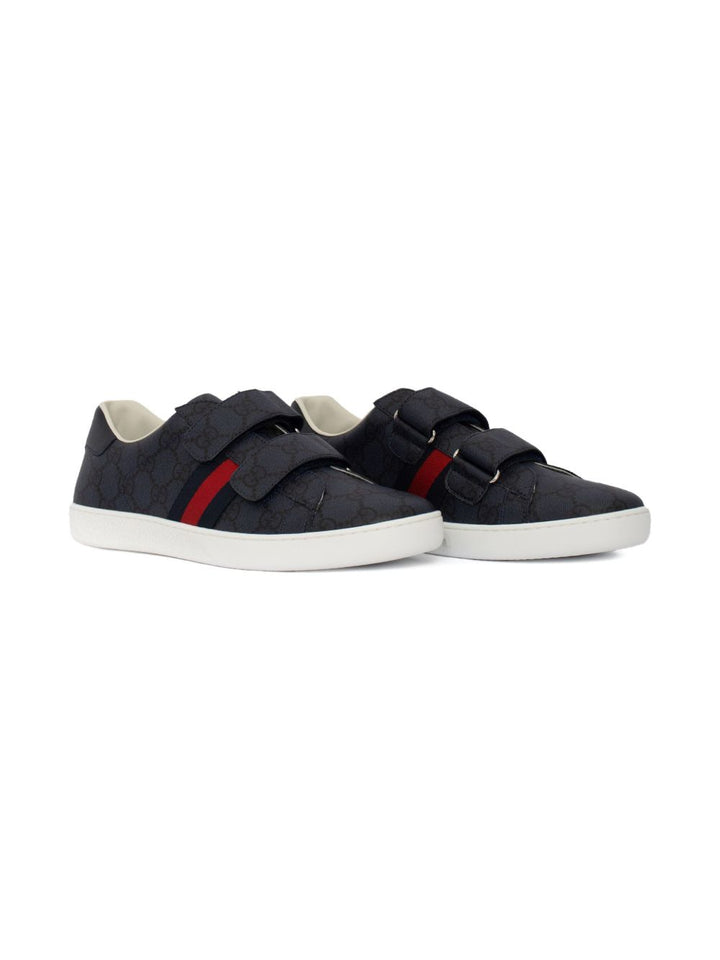 Sneakers blu navy per bambino 463091FAD47 8454 Gucci Kids 