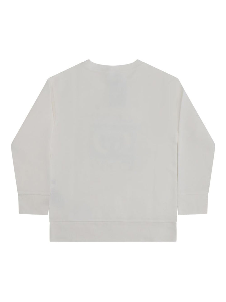 Felpa bianco sporco per bambino 569693XJHFI 9214 Gucci Kids 