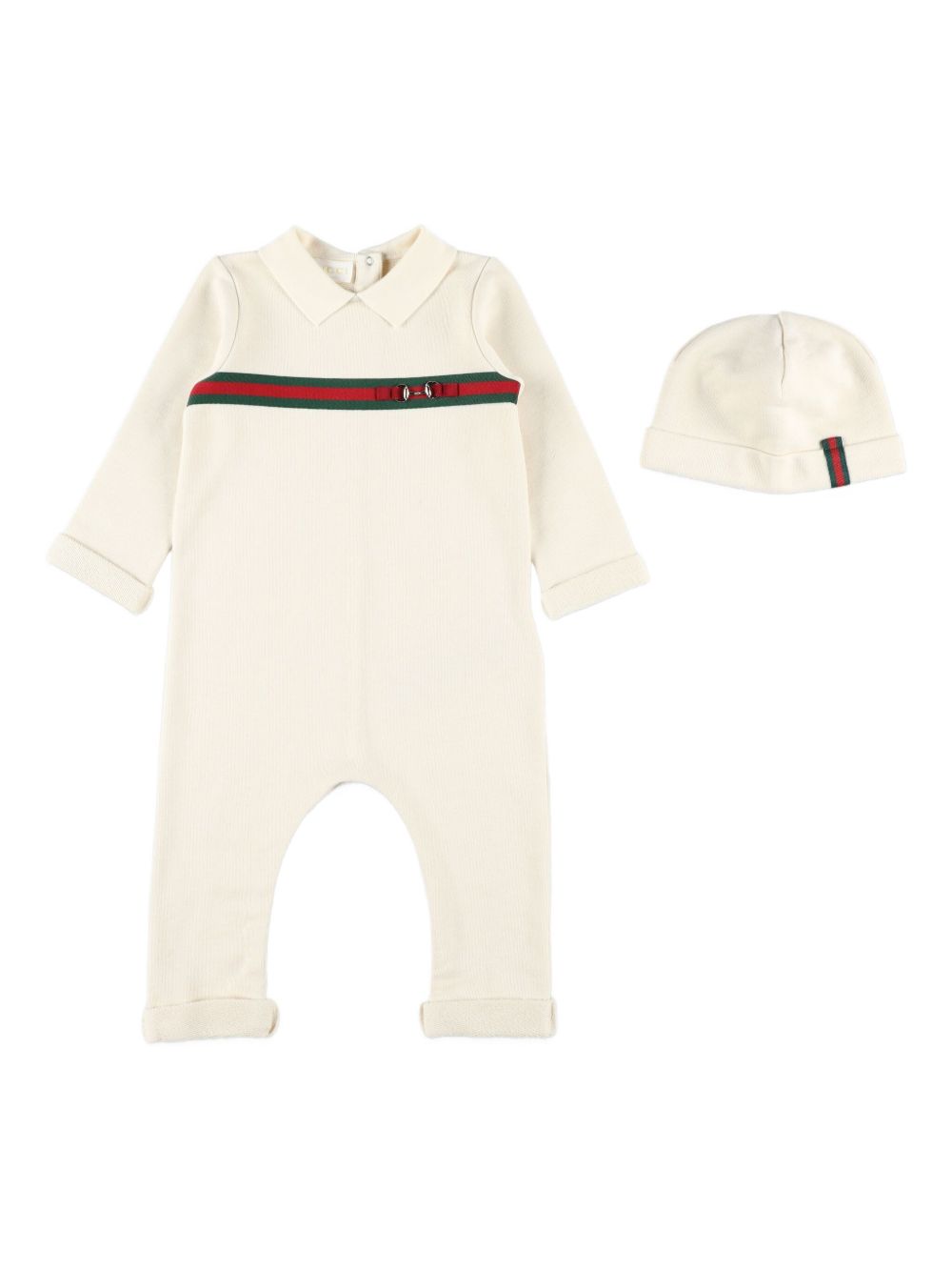 Tutina beige per neonato 787374XJHID 9692 Gucci Kids 