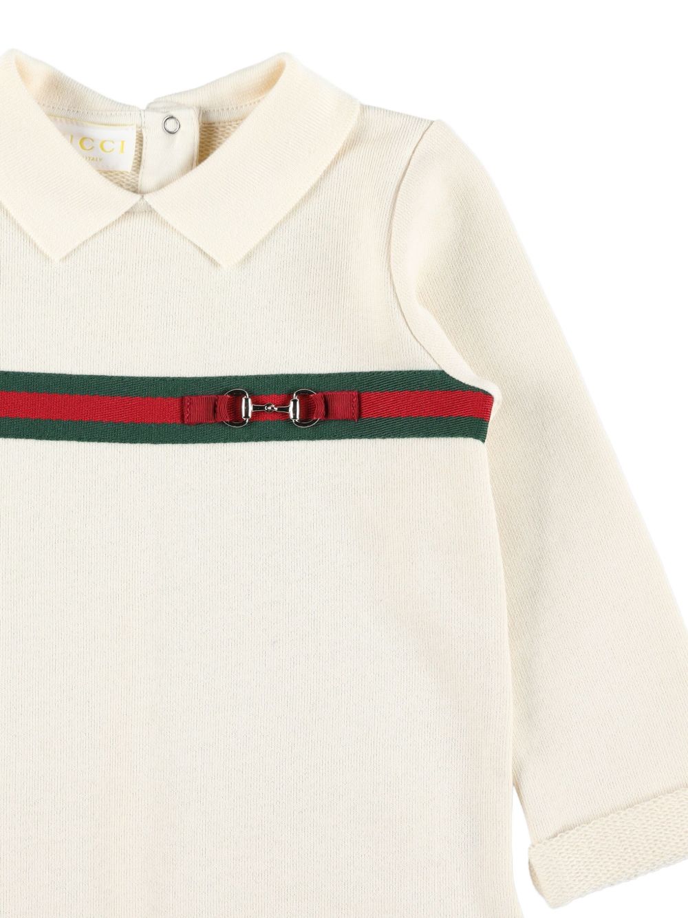 Tutina beige per neonato 787374XJHID 9692 Gucci Kids 