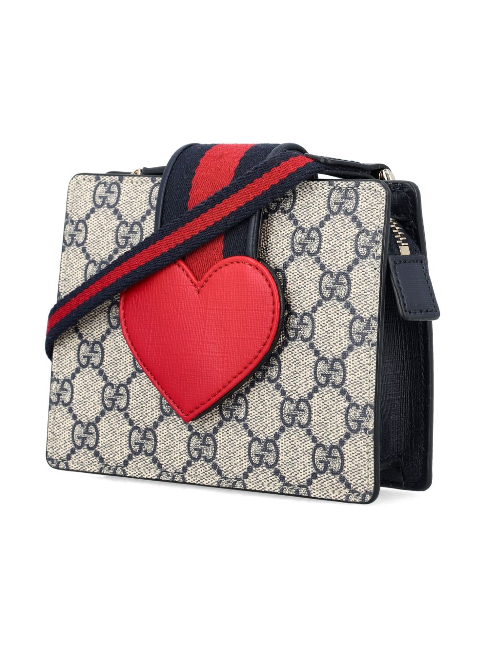 Borsa beige/blu/rosso per bambina 793830KAAAP 9774 Gucci Kids 