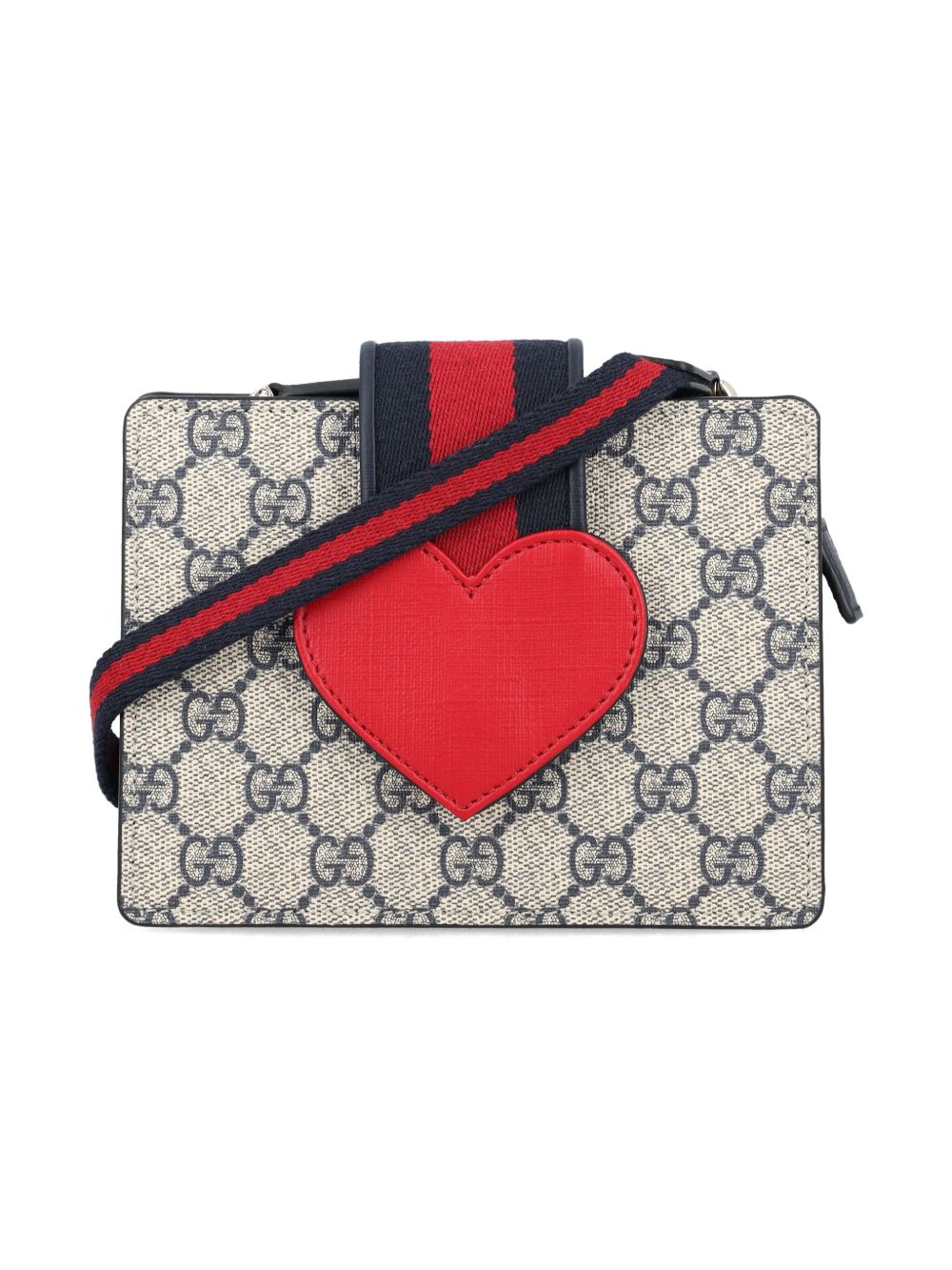 Borsa beige/blu/rosso per bambina 793830KAAAP 9774 Gucci Kids 