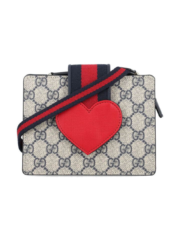Borsa beige/blu/rosso per bambina 793830KAAAP 9774 Gucci Kids 