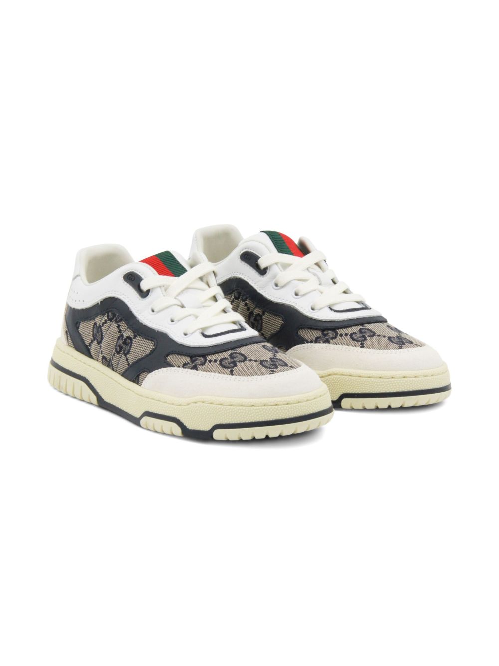 Sneakers bianca/blu per bambino 793956AAE2S 9554 Gucci Kids 