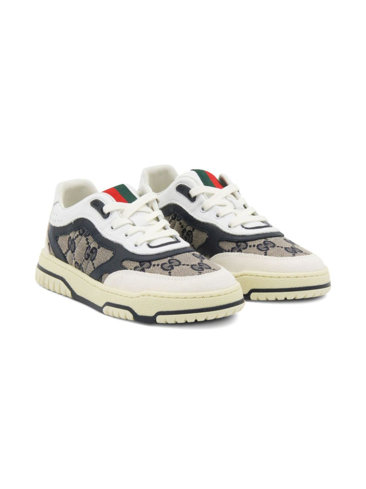 Sneakers bianca/blu per bambino 793956AAE2S 9554 Gucci Kids 