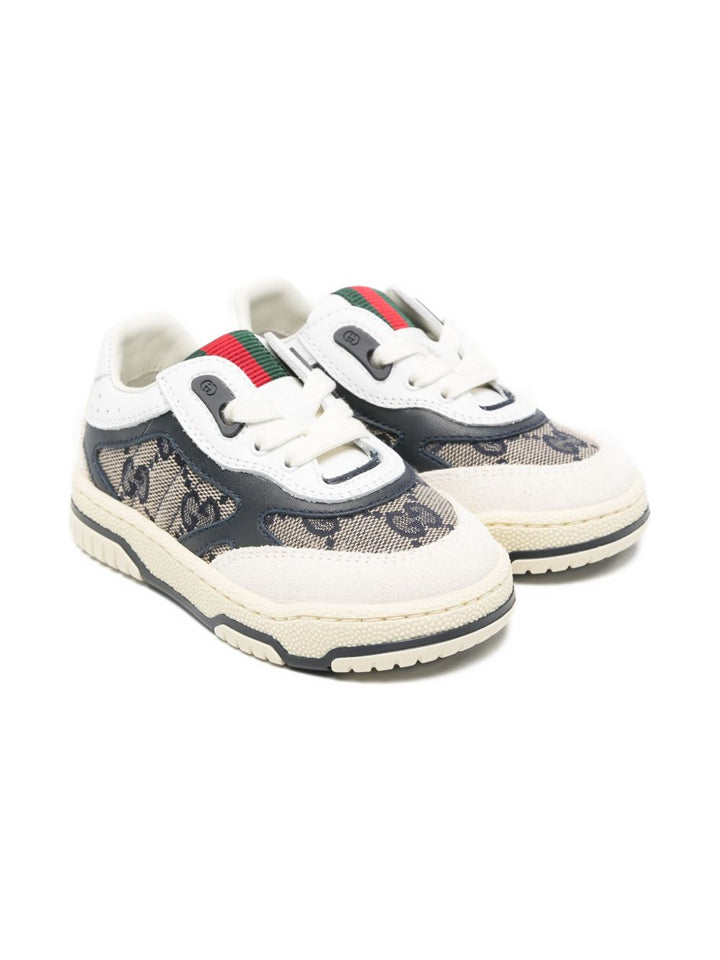 Sneakers bianca/blu per bambino 795814AAE2S 9554 Gucci Kids 