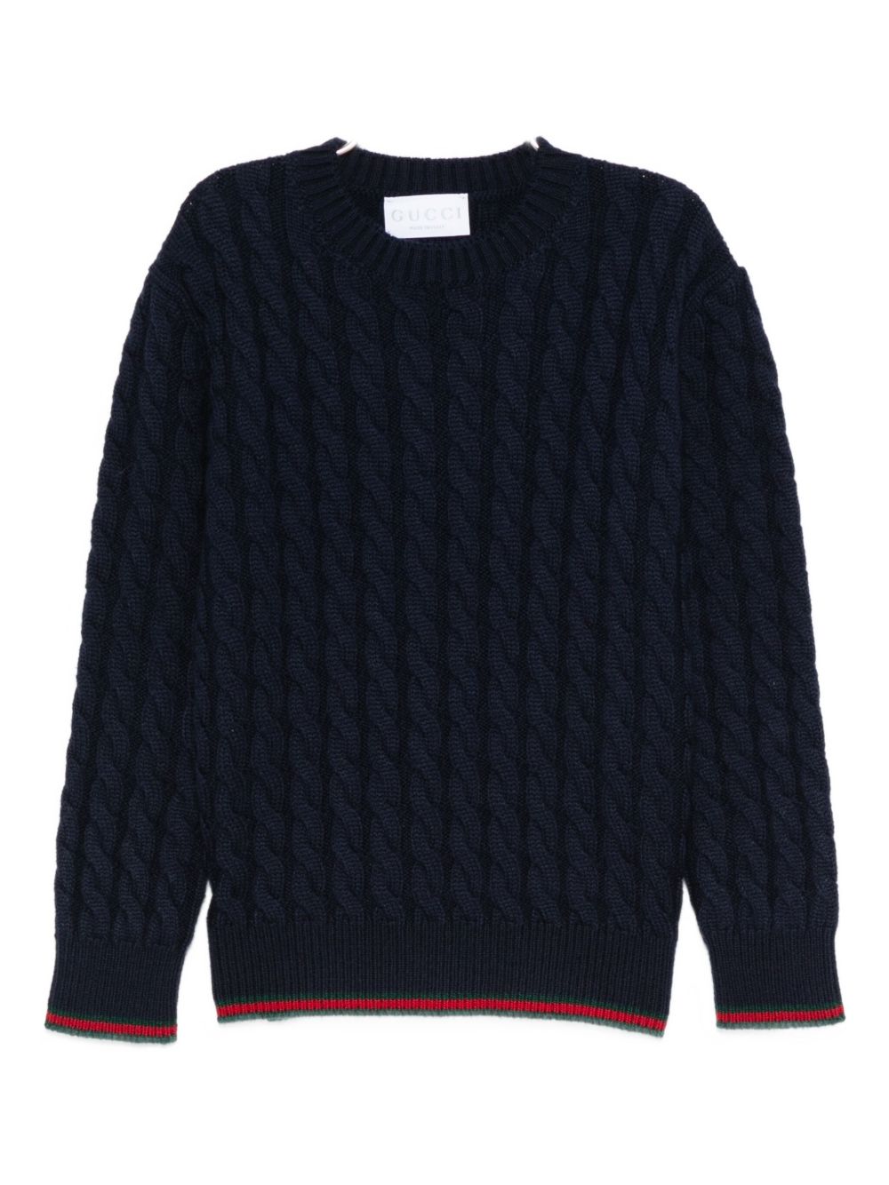 Maglione blu mare per bambino 823229XKEWQ 4180 Gucci Kids 