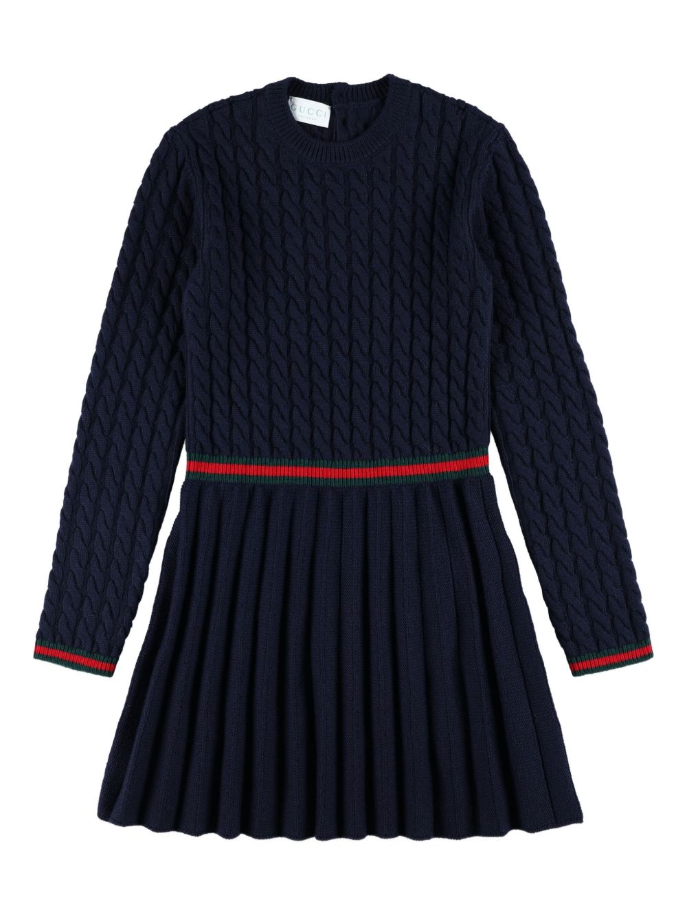 Abito blu per bambina 828450XKEZ4 4180 Gucci Kids 