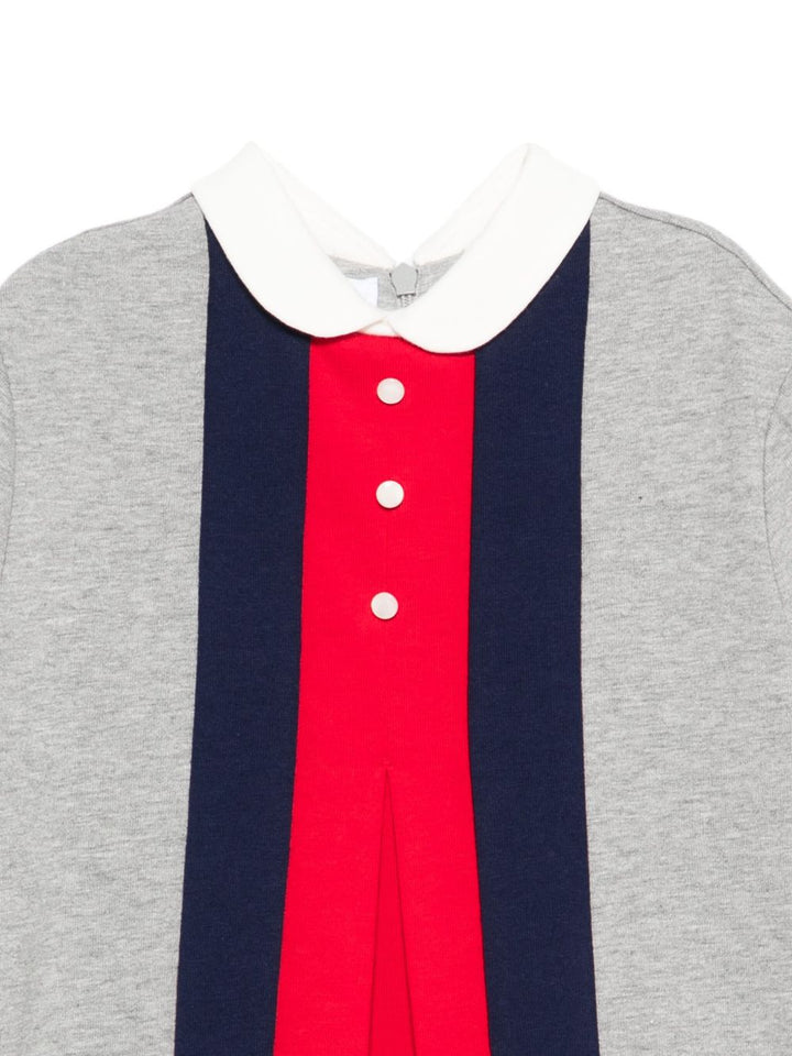 Abito grigio chiaro per bambina 828783XJHDW 1183 Gucci Kids 