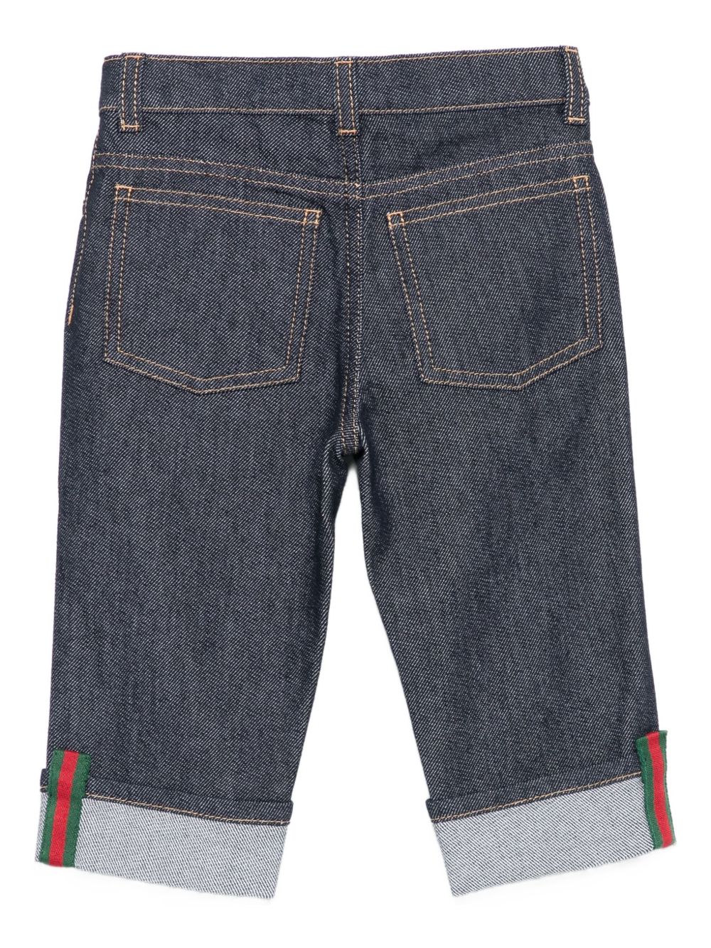 Jeans blu scuro per neonato 830721XDDCE 4759 Gucci Kids 