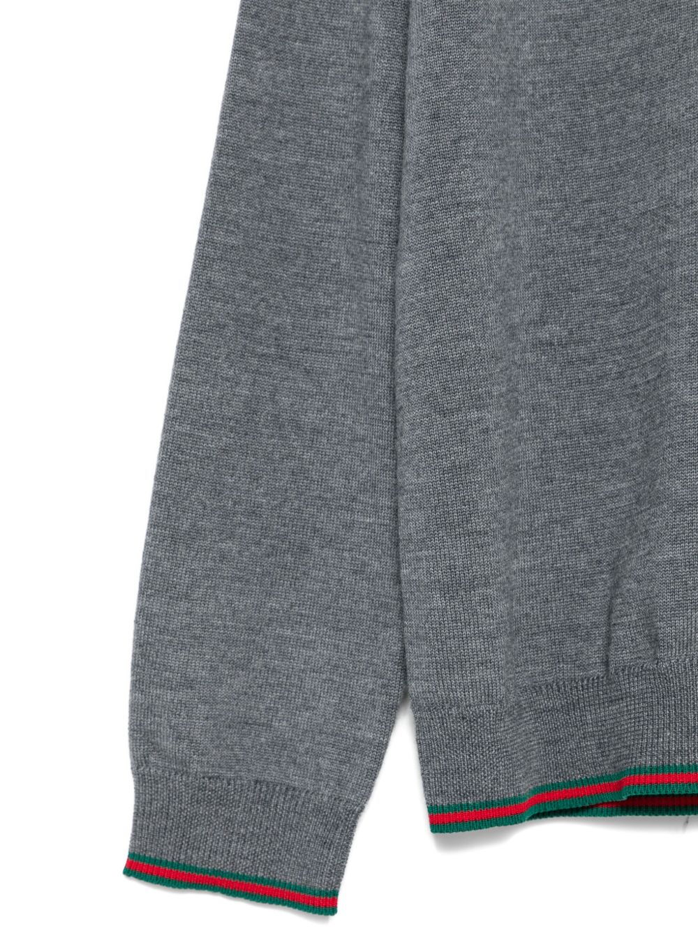 Cardigan grigio per bambino 832635XKEXU 1127 Gucci Kids 