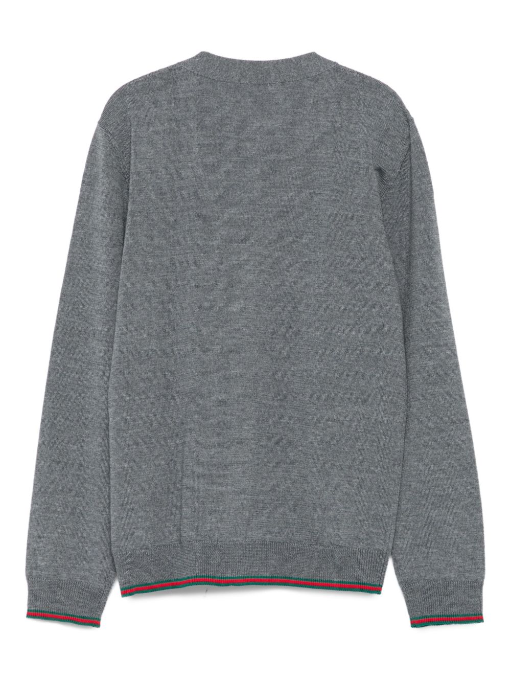 Cardigan grigio per bambino 832635XKEXU 1127 Gucci Kids 