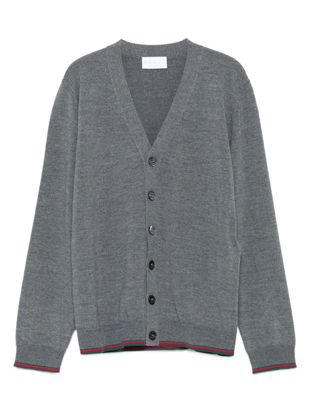 Cardigan grigio per bambino 832635XKEXU 1127 Gucci Kids 