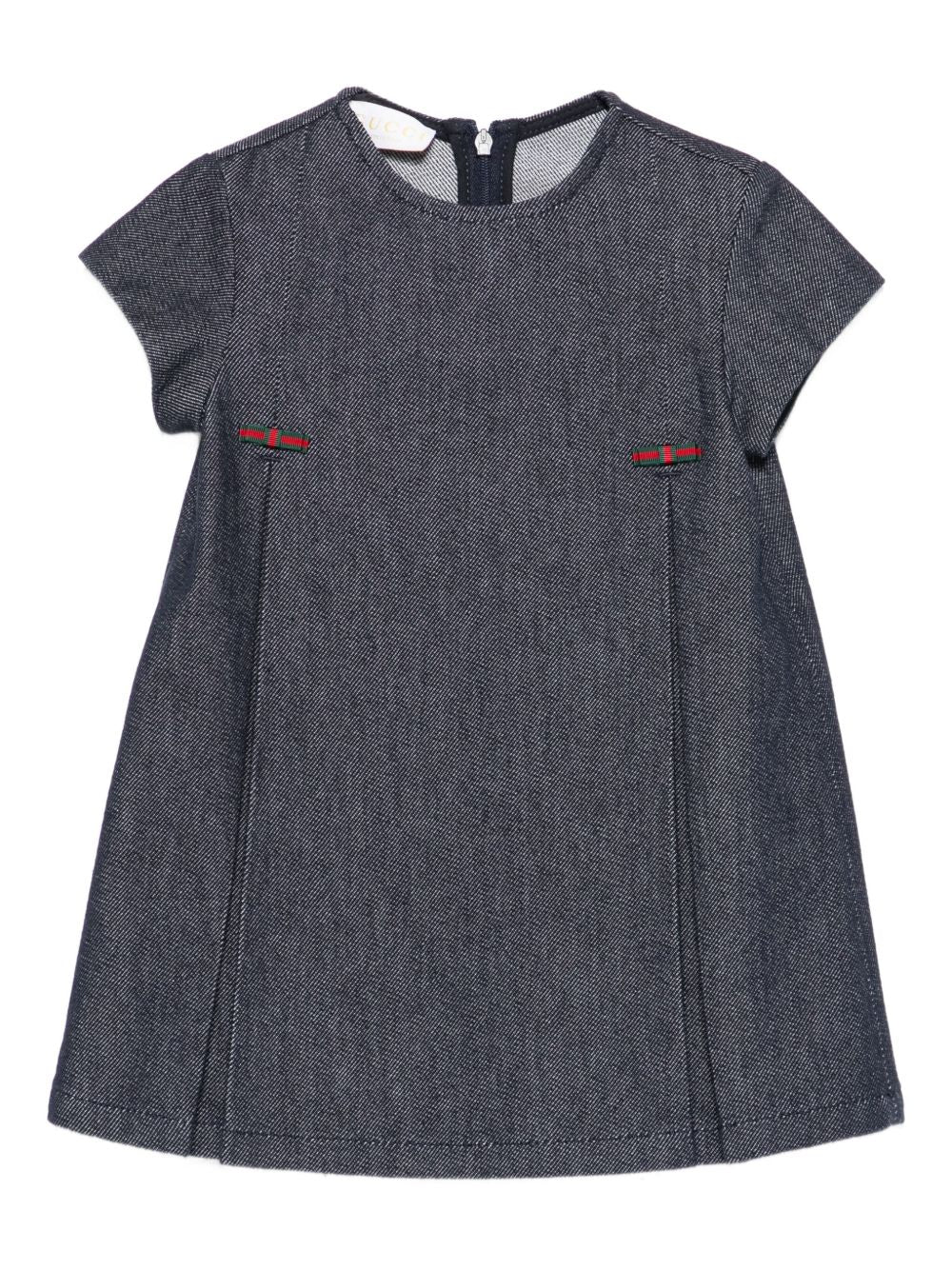 Abito blu scuro per neonata 840353XDDCN 4759 Gucci Kids 