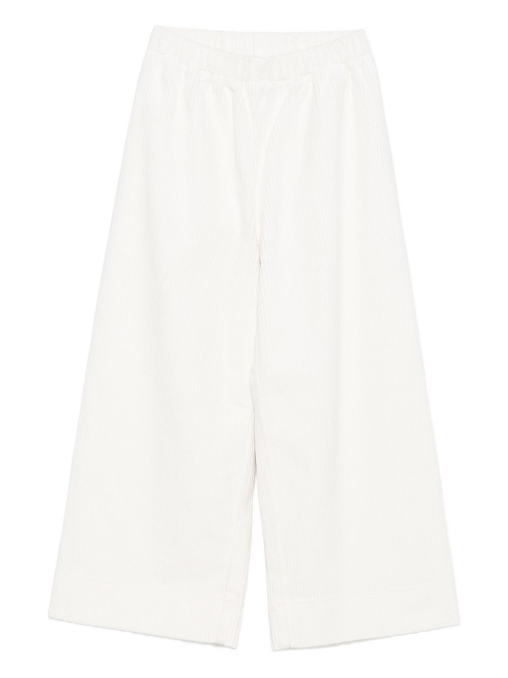 Pantalone bianco per bambina A25GPL0004V6012 100 Il Gufo 
