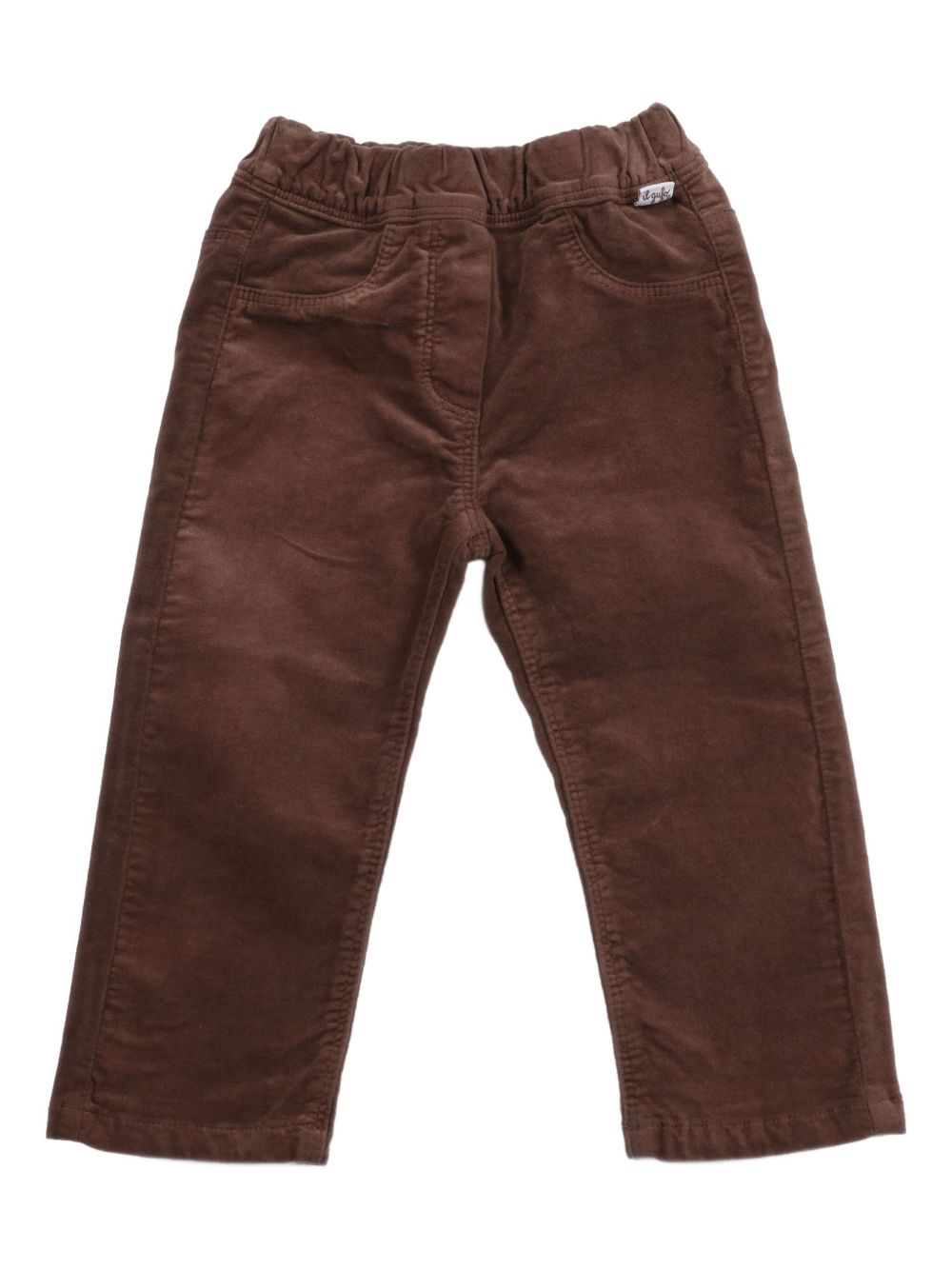 Pantalone marrone per neonato A25GPL0009V6006 183 Il Gufo 