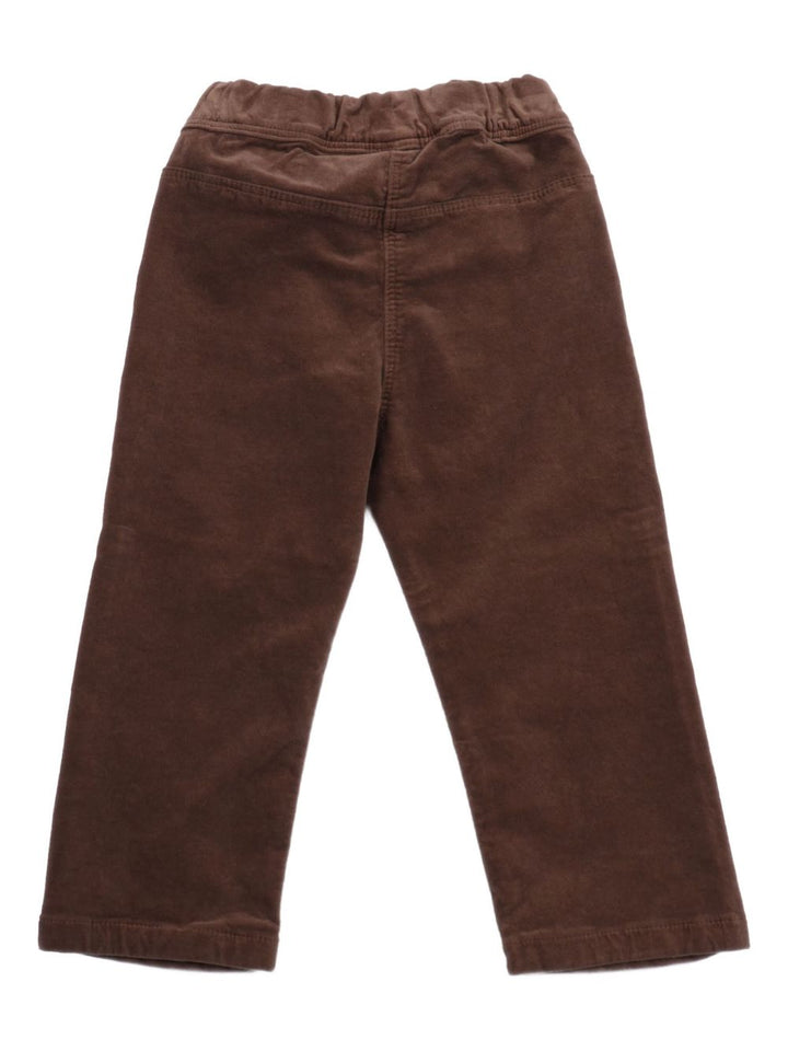 Pantalone marrone per neonato A25GPL0009V6006 183 Il Gufo 