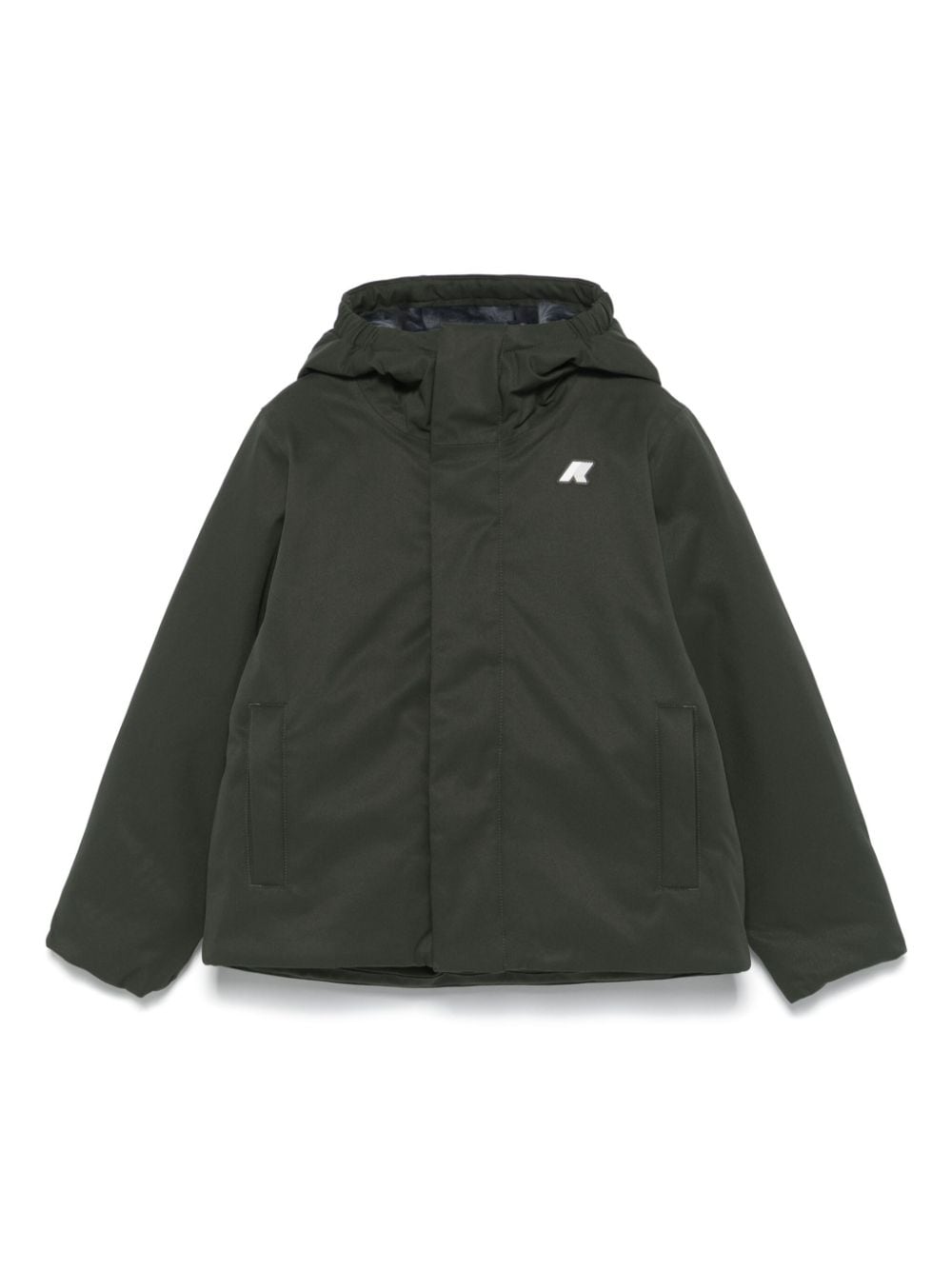 Giubbotto verde corsa per bambino K1128FW AL7 K-Way Kids 