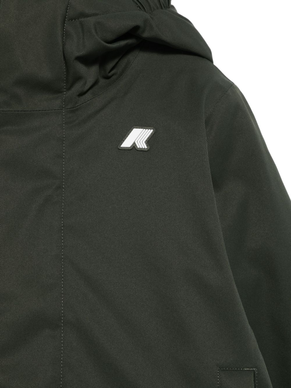 Giubbotto verde corsa per bambino K1128FW AL7 K-Way Kids 
