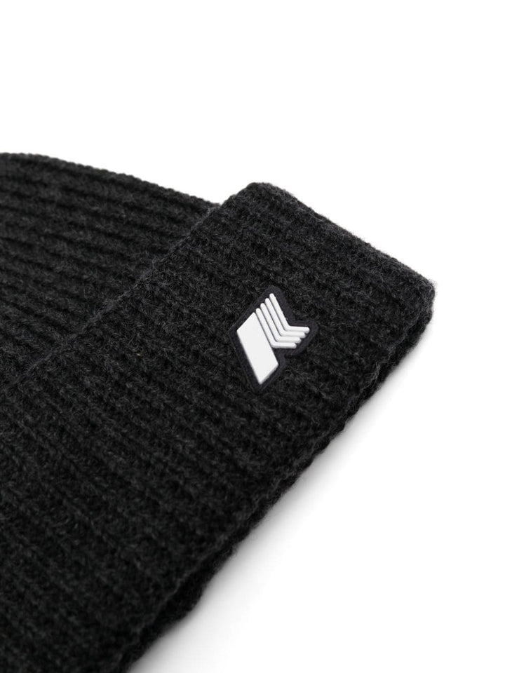 Cappello nero/viola per bambino con logo K31358W AZ3 K-Way Kids 