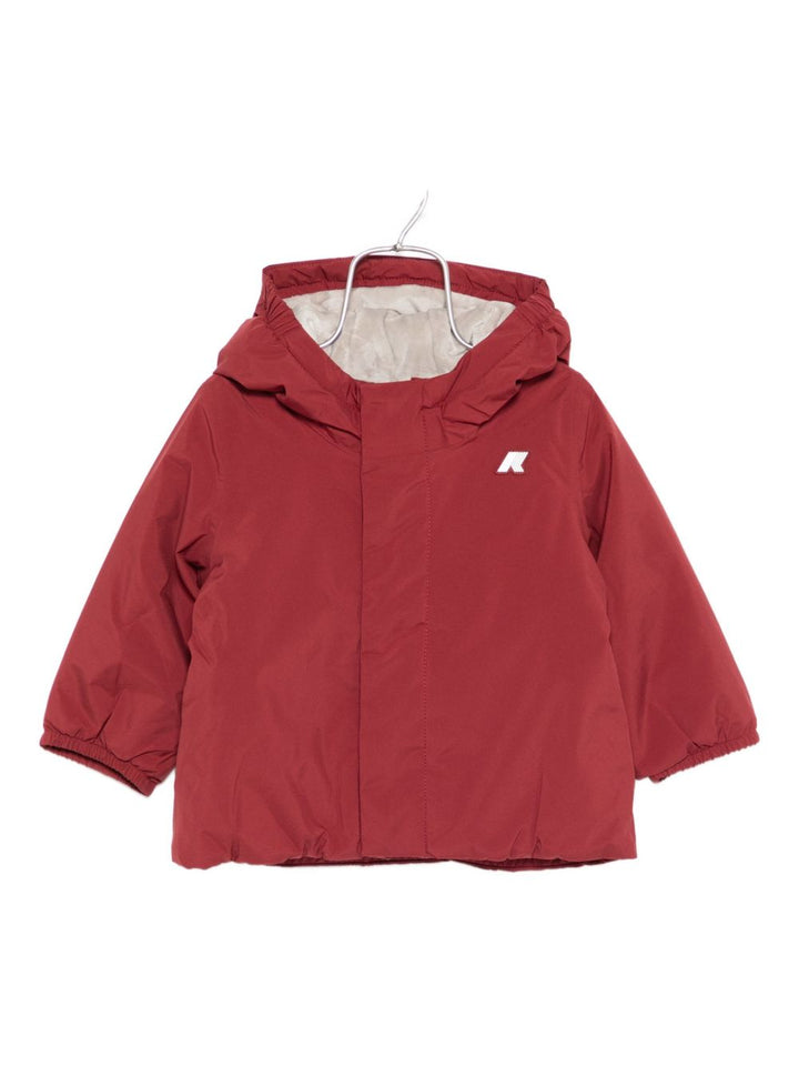 Giubbotto rosso per neonato K4137VW B2C K-Way Kids 