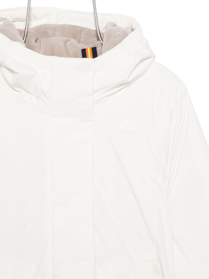 Giubbotto bianco per bambina K4137WW ASG K-Way Kids 