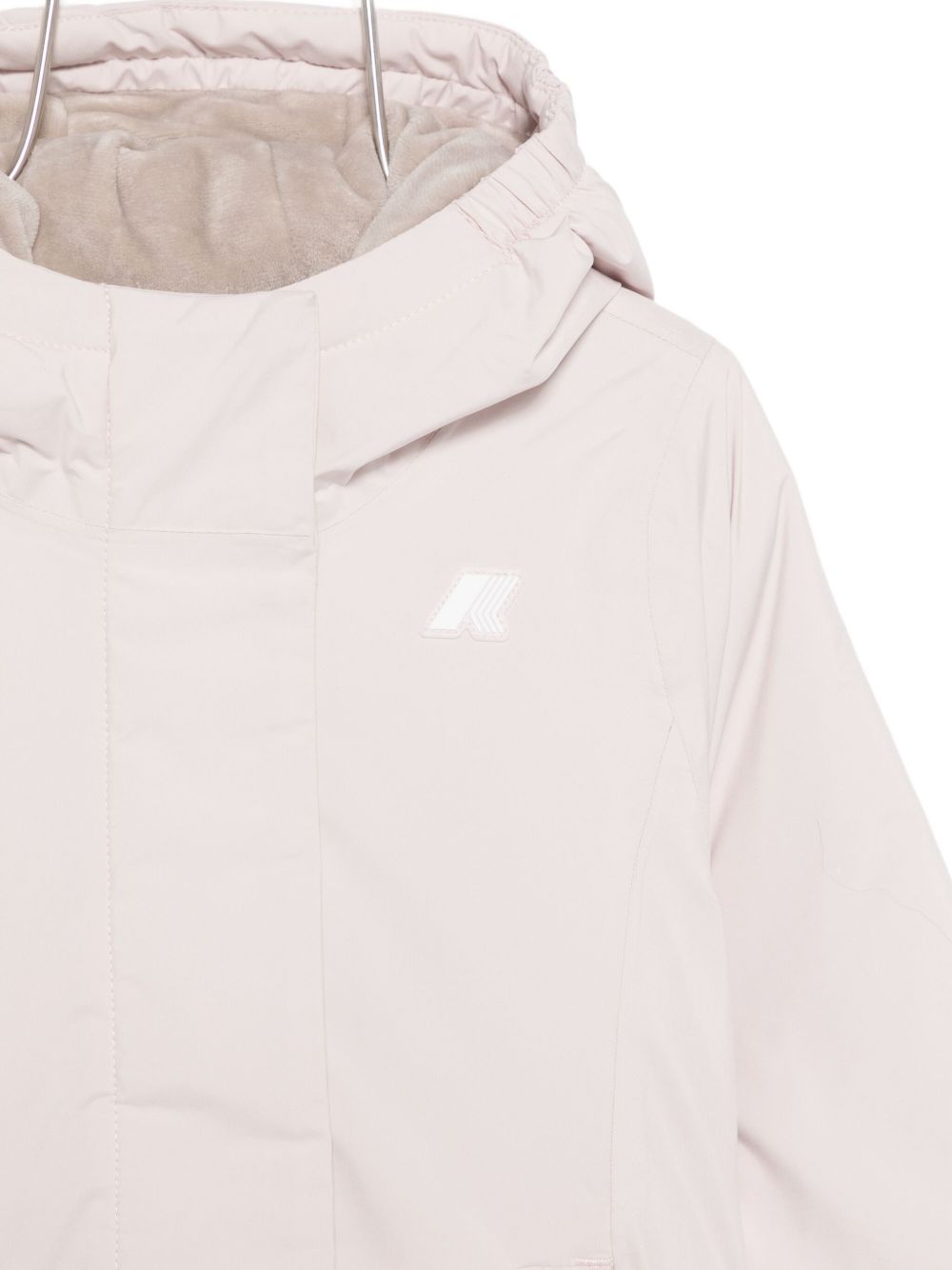 Giubbotto rosa soffuso per bambina K4137WW B3U K-Way Kids 