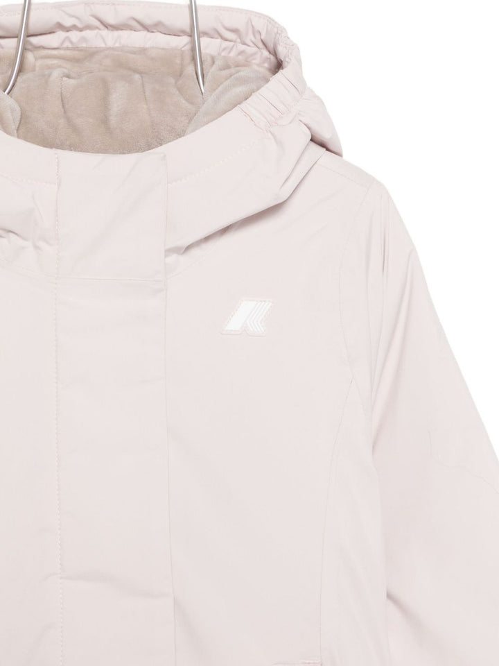 Giubbotto rosa soffuso per bambina K4137WW B3U K-Way Kids 