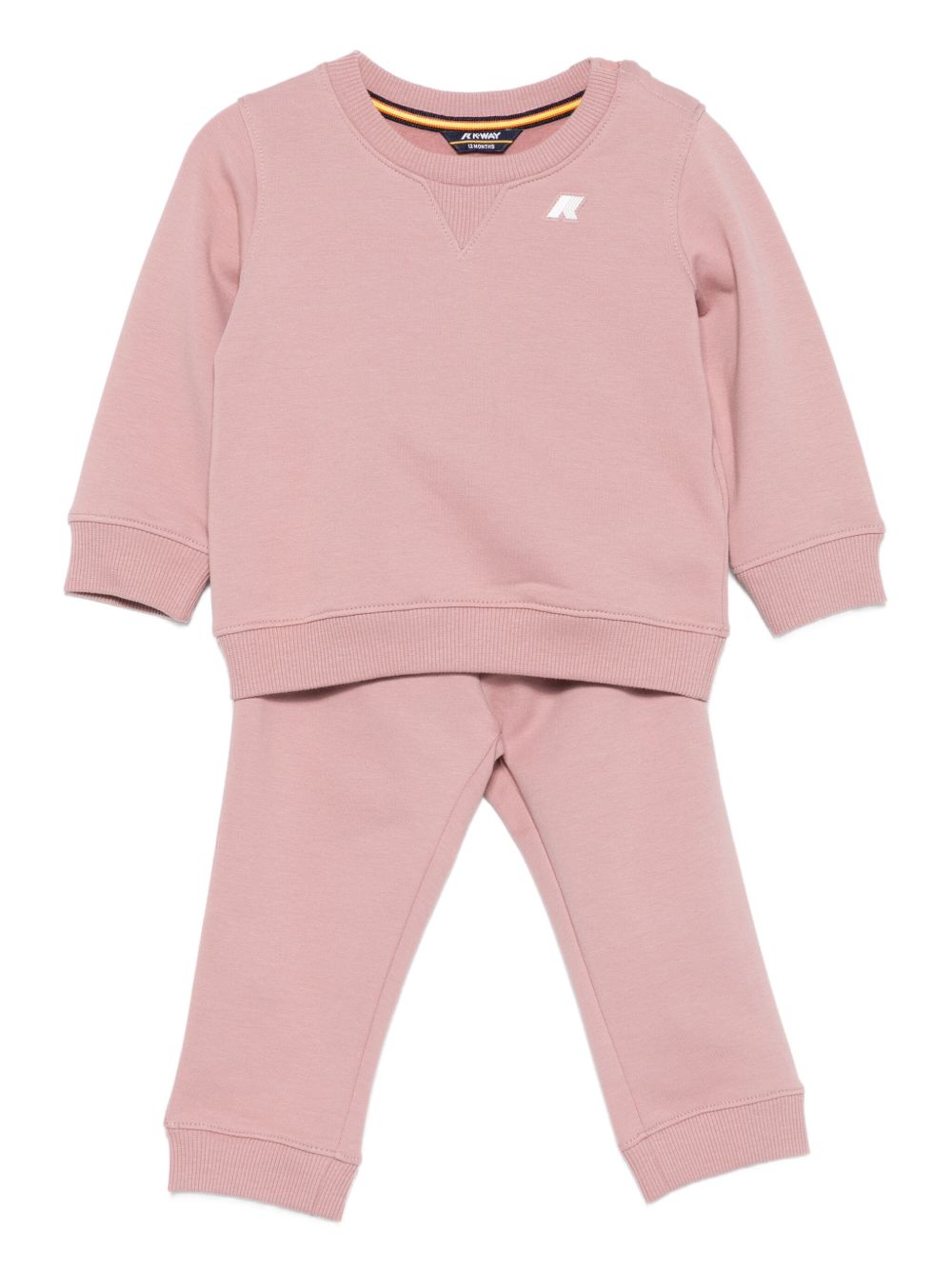 Completo rosa per neonata K41384W WDV K-Way Kids 