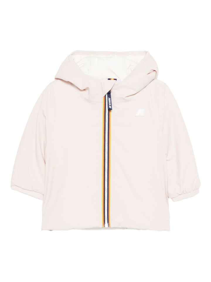 Giubbotto rosa chiaro per neonata K71338W B3E K-Way Kids 