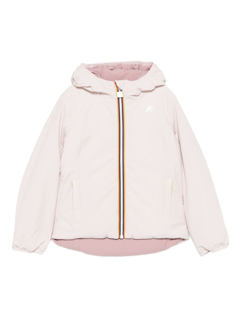 Giubbotto bianco/rossa per bambina K71339W B2K K-Way Kids 