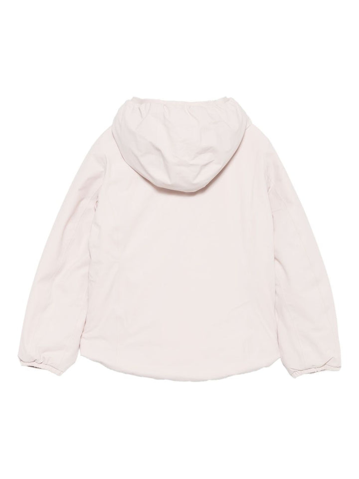 Giubbotto bianco/rossa per bambina K71339W B2K K-Way Kids 