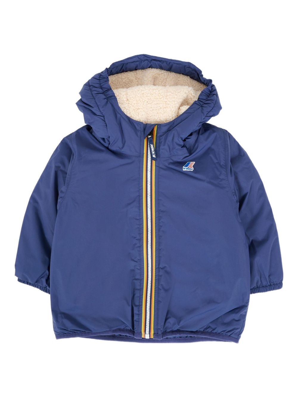 Giubbotto blu per neonato K7142RW 867 K-Way Kids 