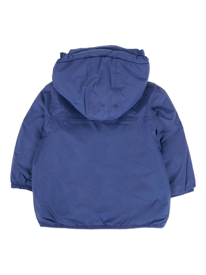 Giubbotto blu per neonato K7142RW 867 K-Way Kids 