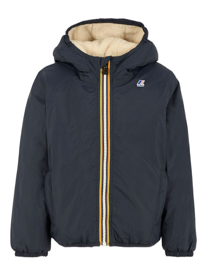 Giubbotto blu per bambino K7142TW K89 K-Way Kids 