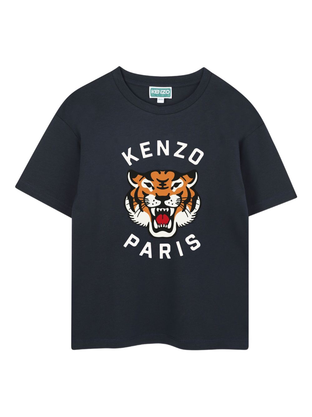 T-shirt blu navy per bambino K61505 845 Kenzo Kids 