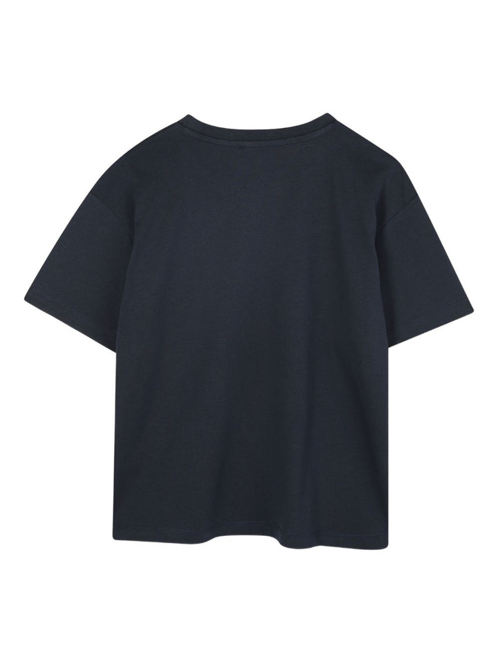 T-shirt blu navy per bambino K61505 845 Kenzo Kids 