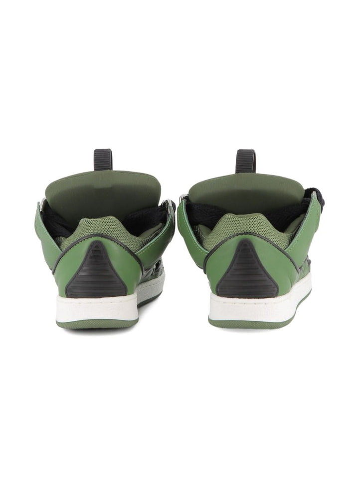 Sneakers verde per bambino N30308 665 Lanvin Enfant 