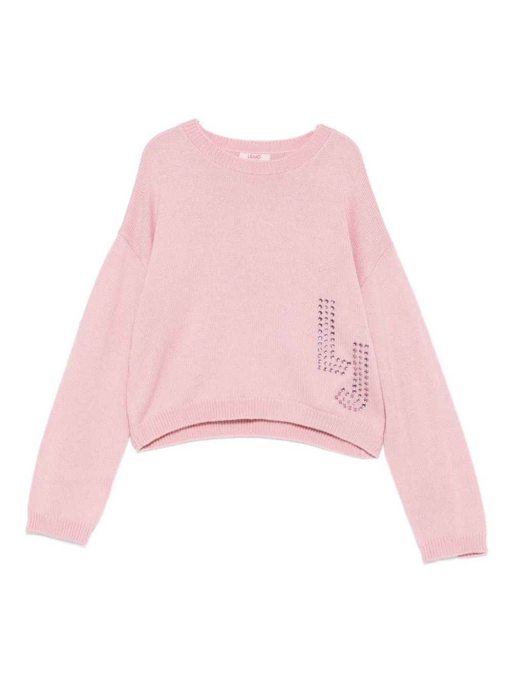 Maglione rosa per bambina GF5089MA51I 51906 Liu Jo 