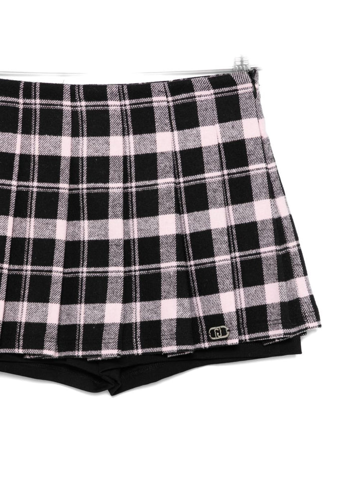 Gonna bianca/nera per bambina GF5138T088A P9009 Liu Jo 