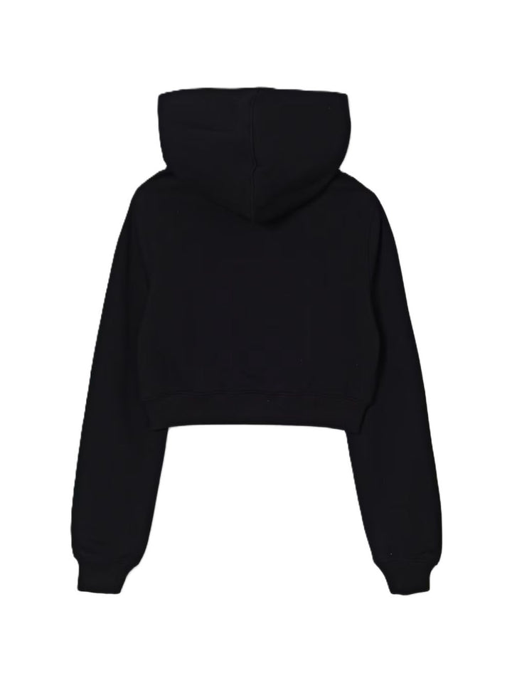Felpa nera per bambina GF5148F0326 22222 Liu Jo 