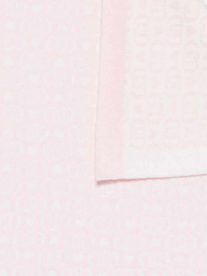 Coperta rosa per neonata HF5006MA07E D6474 Liu Jo 